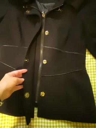 Abrigo Zara Negro Talla M