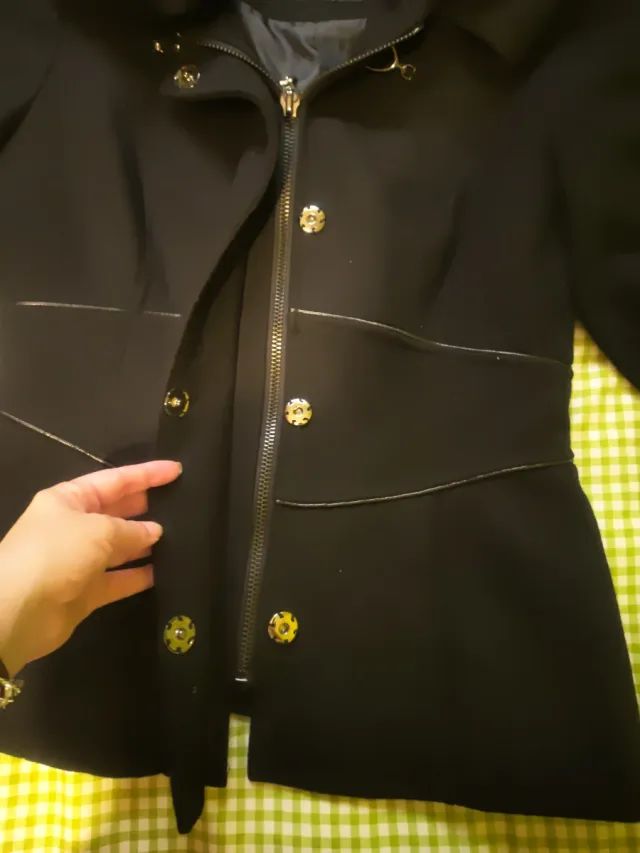 Abrigo Zara Negro Talla M