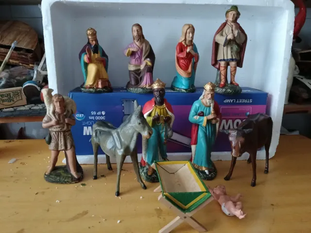 Pastori presepe cartapesta