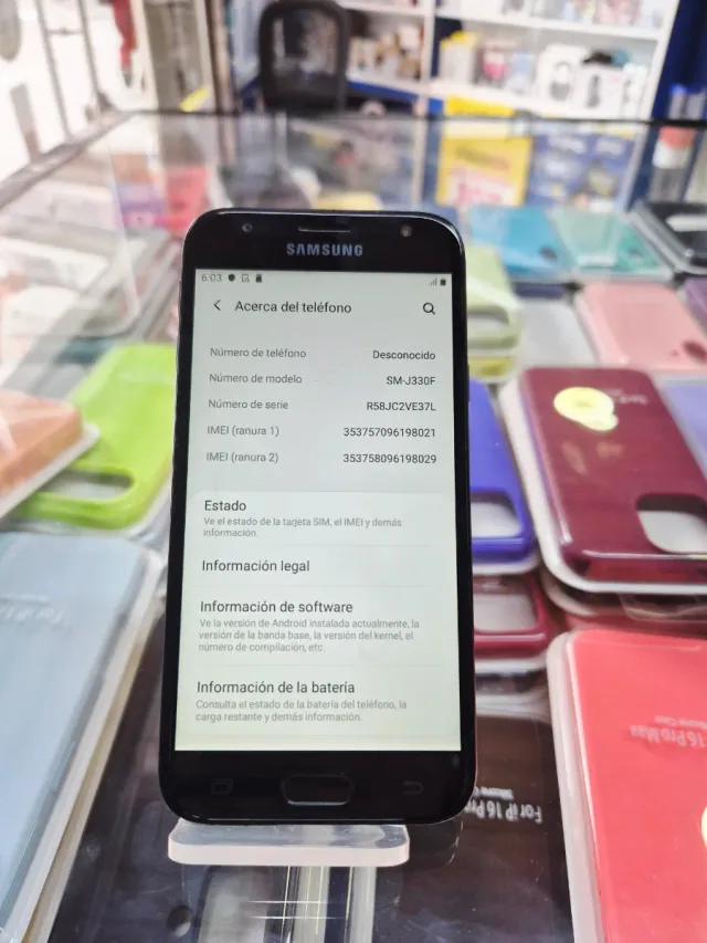 Samsung Galaxy J3 Negro