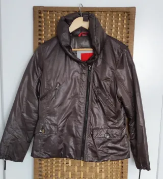 Chaqueta mujer marrón chocolate