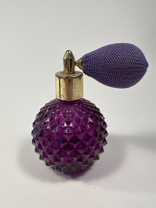 Bottiglie di profumo vintage in vetro (2 pz)