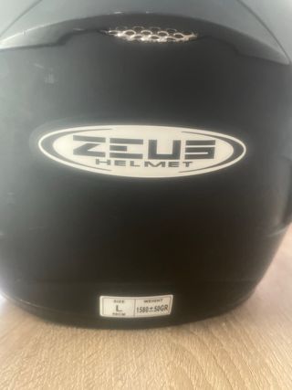 Casco Moto Zeus Talla L Negro