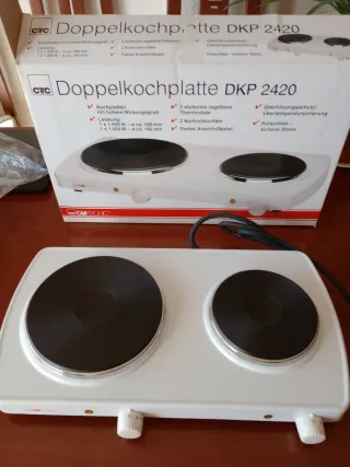 Hornillo eléctrico doble CTC DKP 2420