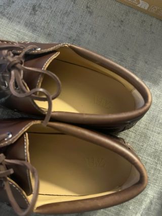 Náuticos Zara Marrones Talla 44