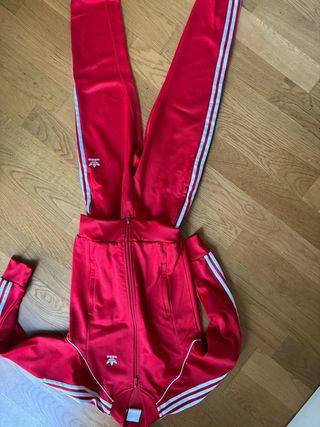 Conjunto Chándal Adidas Rojo Talla XS