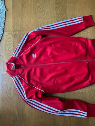 Conjunto Chándal Adidas Rojo Talla XS