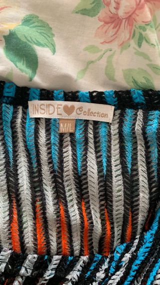 Top INSIDE Collection Talla M/L Rayas