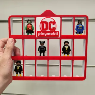 Display espositore per Kinder playmobil dc