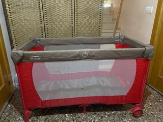 Cuna de viaje Asalvo con ruedas