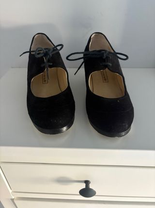 Zapatos Flamenca Begoña Cervera Negros