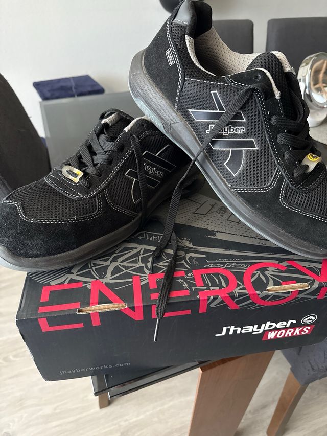 Zapatillas Jhayber Work Negras