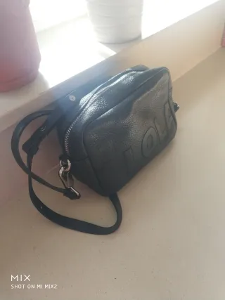 Bolso bandolera Bimba y Lola de Piel color Negro