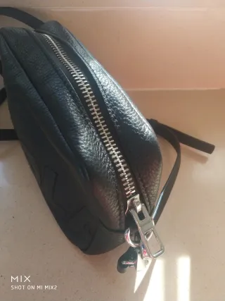 Bolso bandolera Bimba y Lola de Piel color Negro