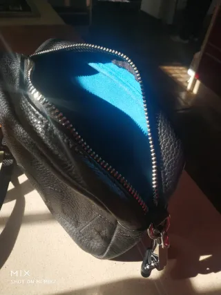 Bolso bandolera Bimba y Lola de Piel color Negro