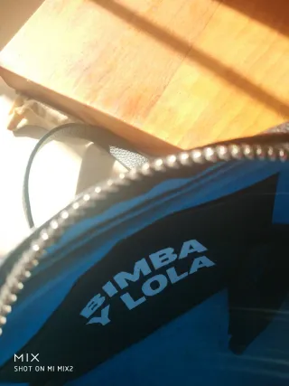 Bolso bandolera Bimba y Lola de Piel color Negro