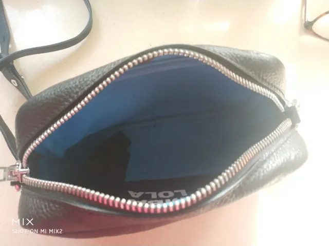 Bolso bandolera Bimba y Lola de Piel color Negro