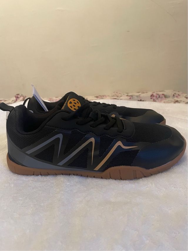 Zapatillas Deportivas Talla 41 Negro/Dorado