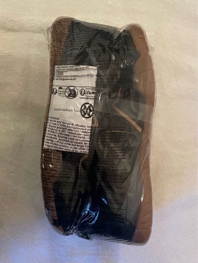 Zapatillas Deportivas Talla 41 Negro/Dorado