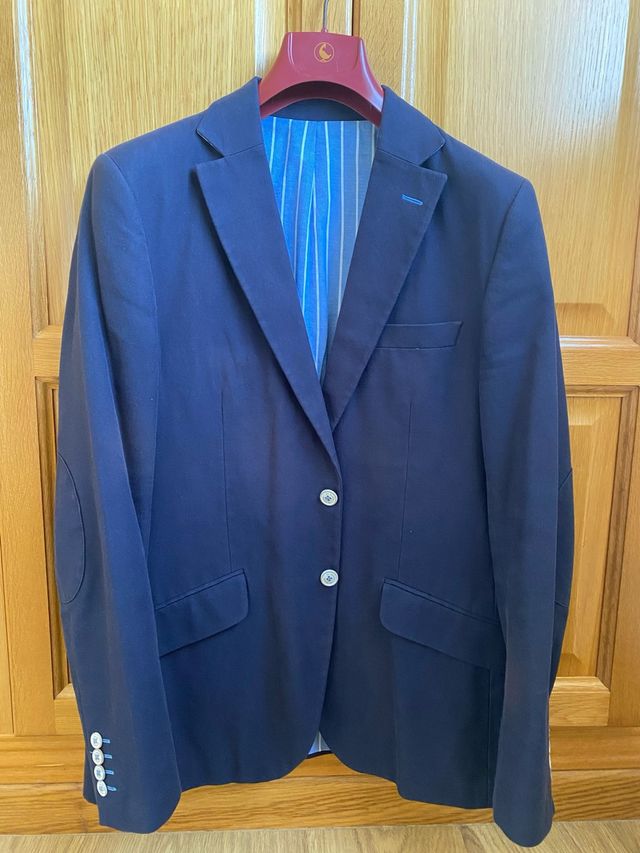 Americana El Ganso Talla 50 Azul Marino