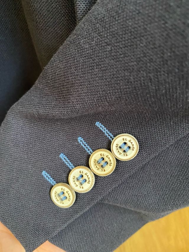 Americana El Ganso Talla 50 Azul Marino