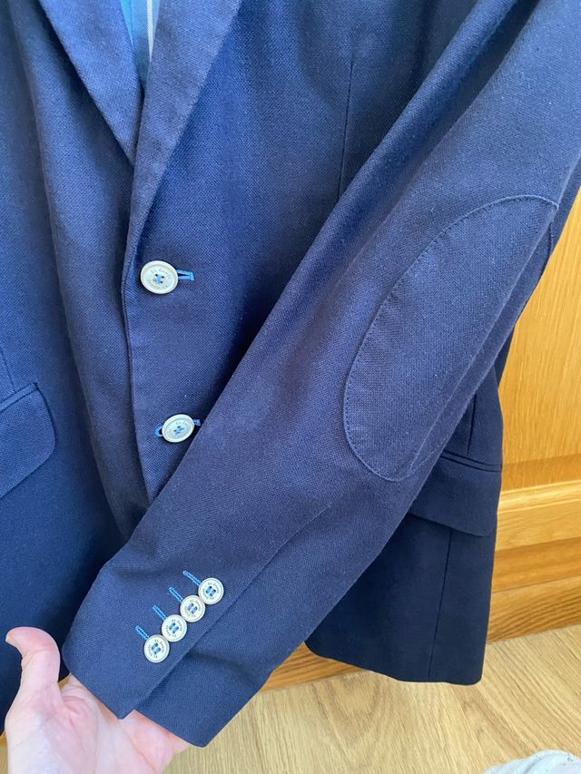 Americana El Ganso Talla 50 Azul Marino