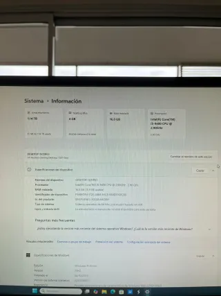 PC Gamer HP Pavilion i5 GTX 1650 16GB RAM