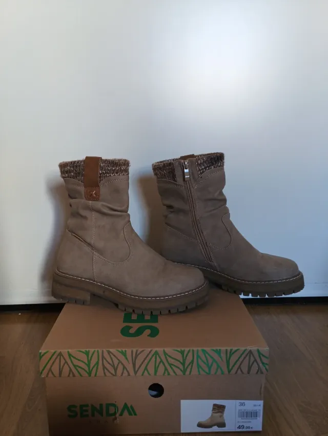 Botas Senda beige talla 36