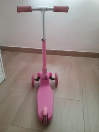 Patinete 3 Ruedas Rosa