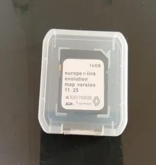 Tarjeta SD Renault R-Link Mapas 2025