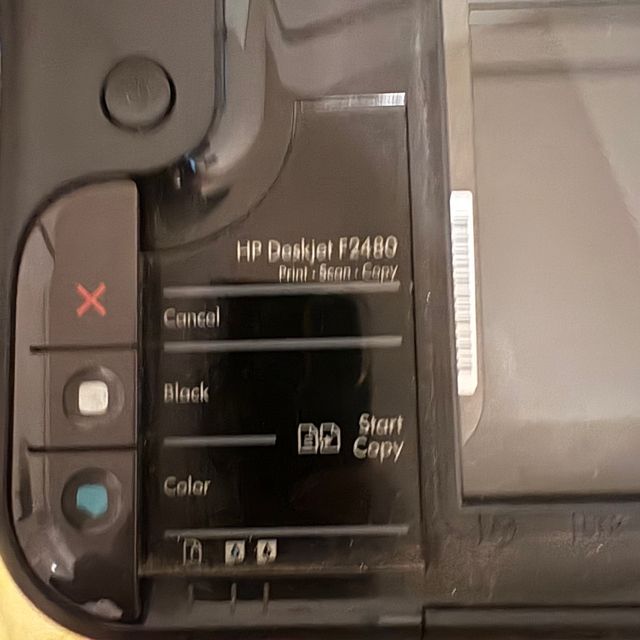 Impresora HP Deskjet F2480