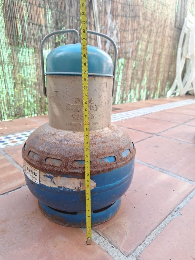 Hornilla portátil metálica