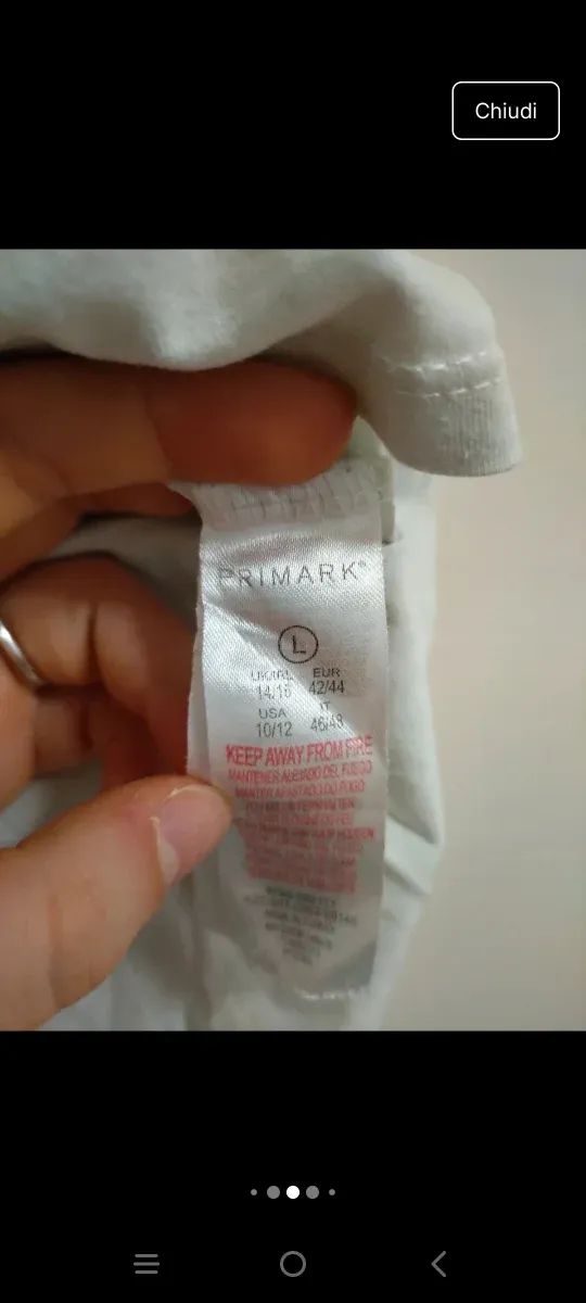 Maglietta Primark Friends Taglia Unica