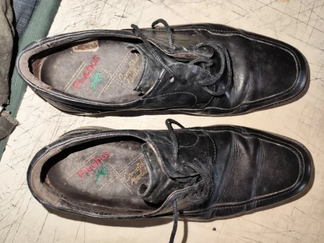 Zapatos Fluchos Piel Imitación Negro