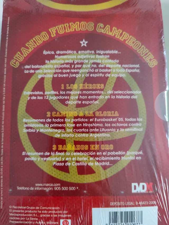 3 DVD Cuando Fuimos Campeones - Documental Balonce