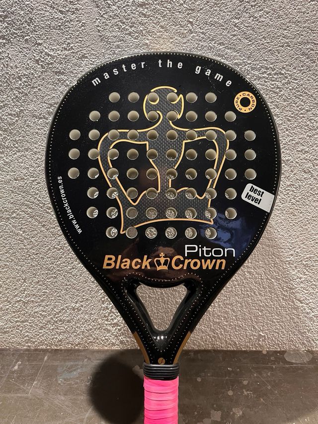 Pack pala pádel BlackCrown + mochila Bullnpadel.