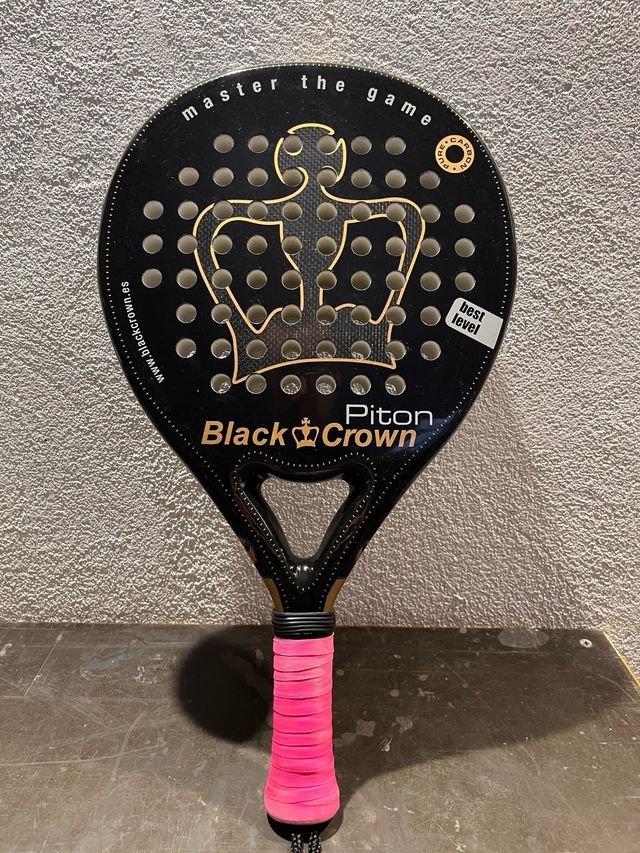 Pack pala pádel BlackCrown + mochila Bullnpadel.