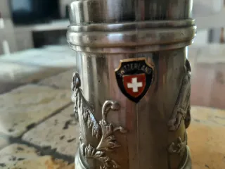 Accendino vintage da tavolo design cavalli