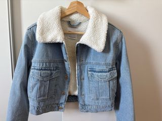 Cazadora vaquera forrada
