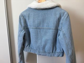 Cazadora vaquera forrada