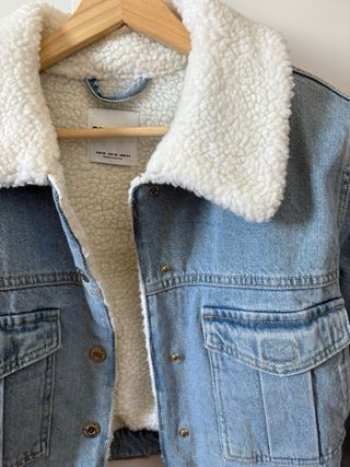 Cazadora vaquera forrada