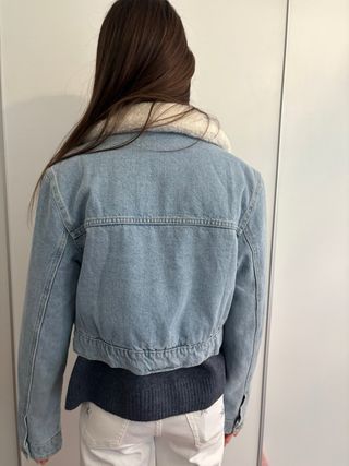 Cazadora vaquera forrada