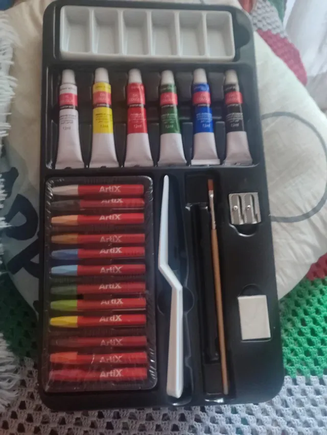 Set Artix Óleo Tubos y Lápices