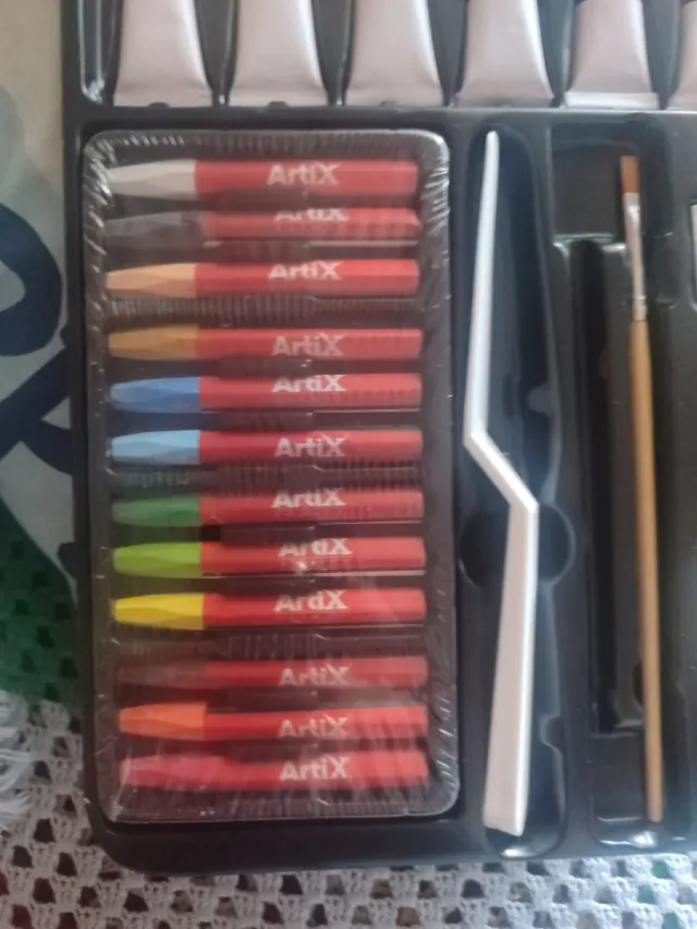 Set Artix Óleo Tubos y Lápices