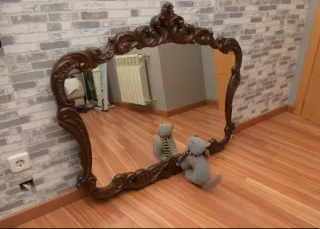 Espejo Madera Tallada Mariano García