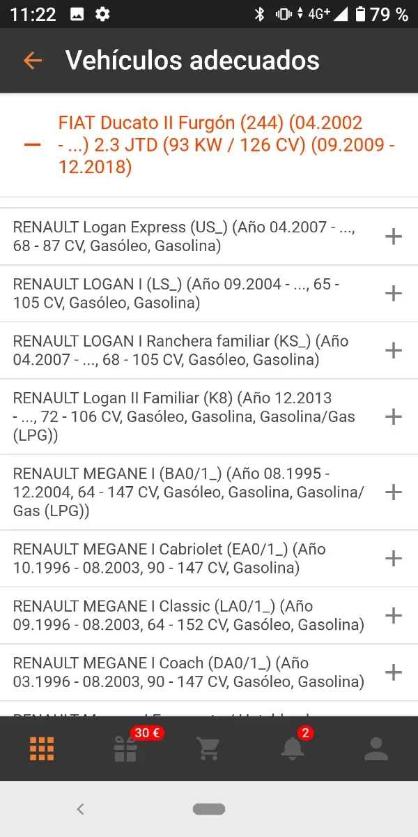 Juego cojinete de rueda gk3596