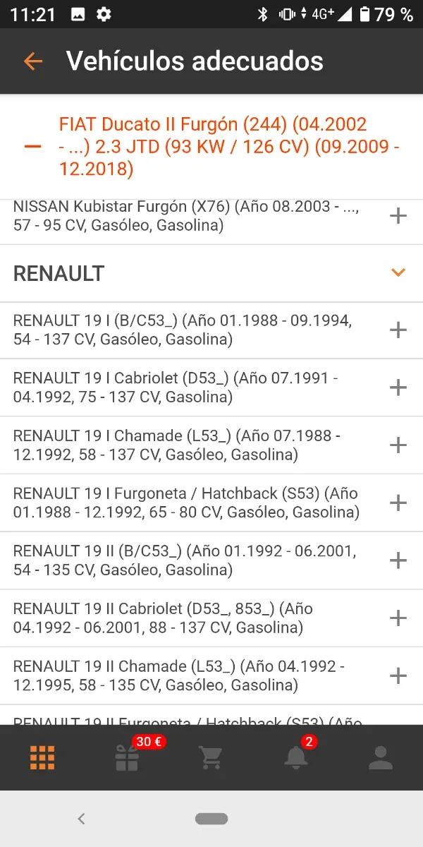 Juego cojinete de rueda gk3596