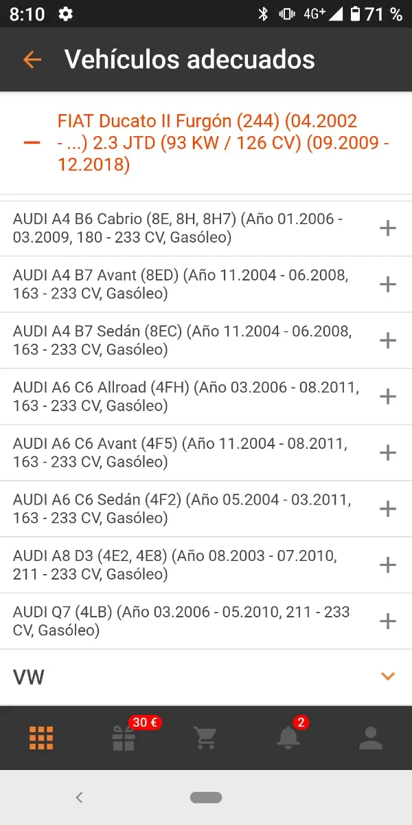 Juego cojinete de rueda gk3596