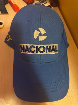 Cappello Ayrton Senna Nacional Blu