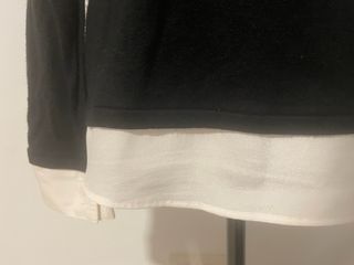 Jersey Esprit negro y blanco